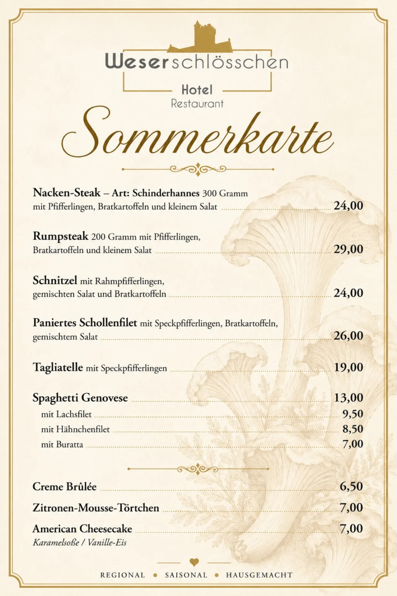 Restaurant Weserschlösschen — photo 51