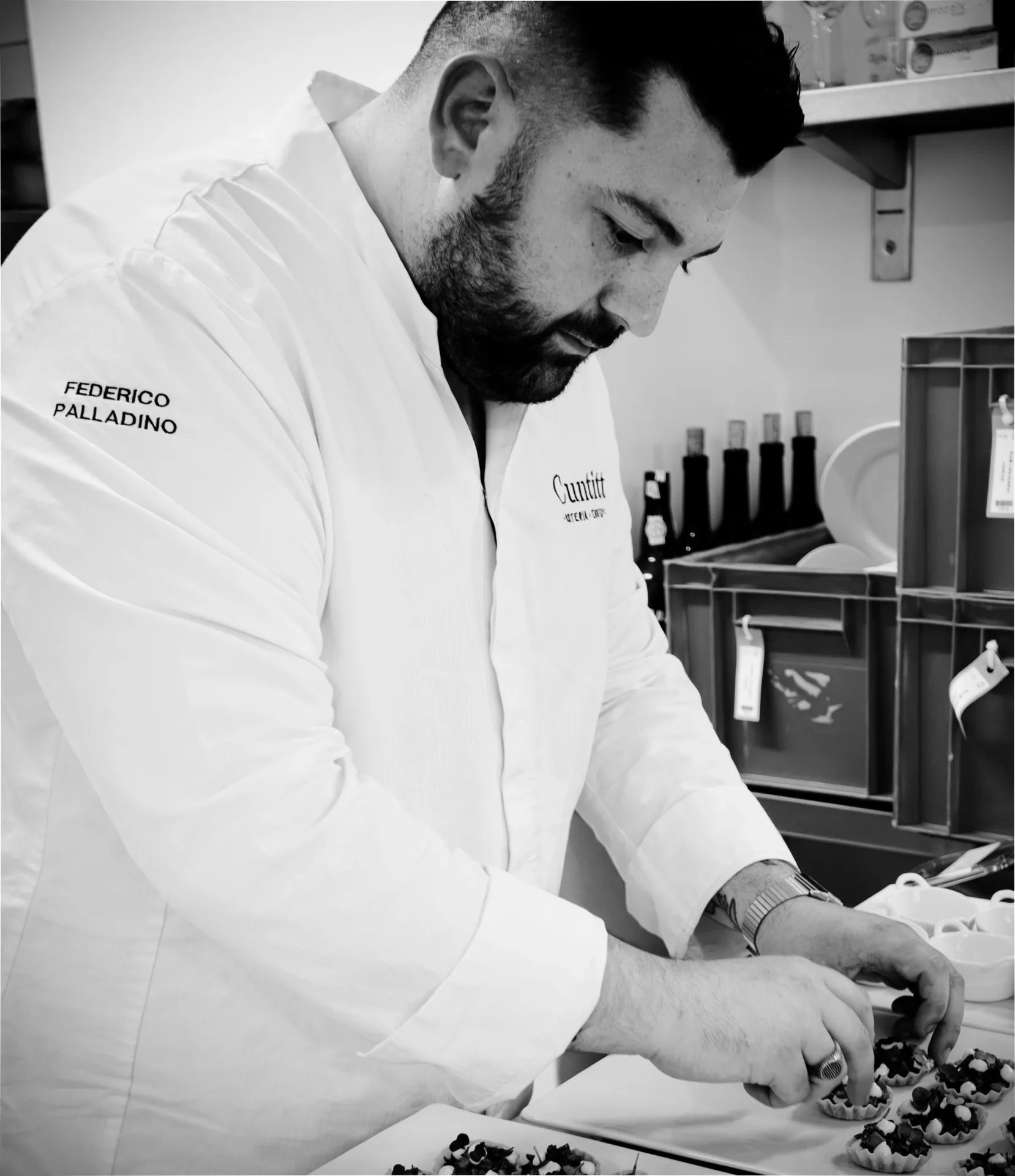 Osteria Enoteca Cuntitt — kitchen