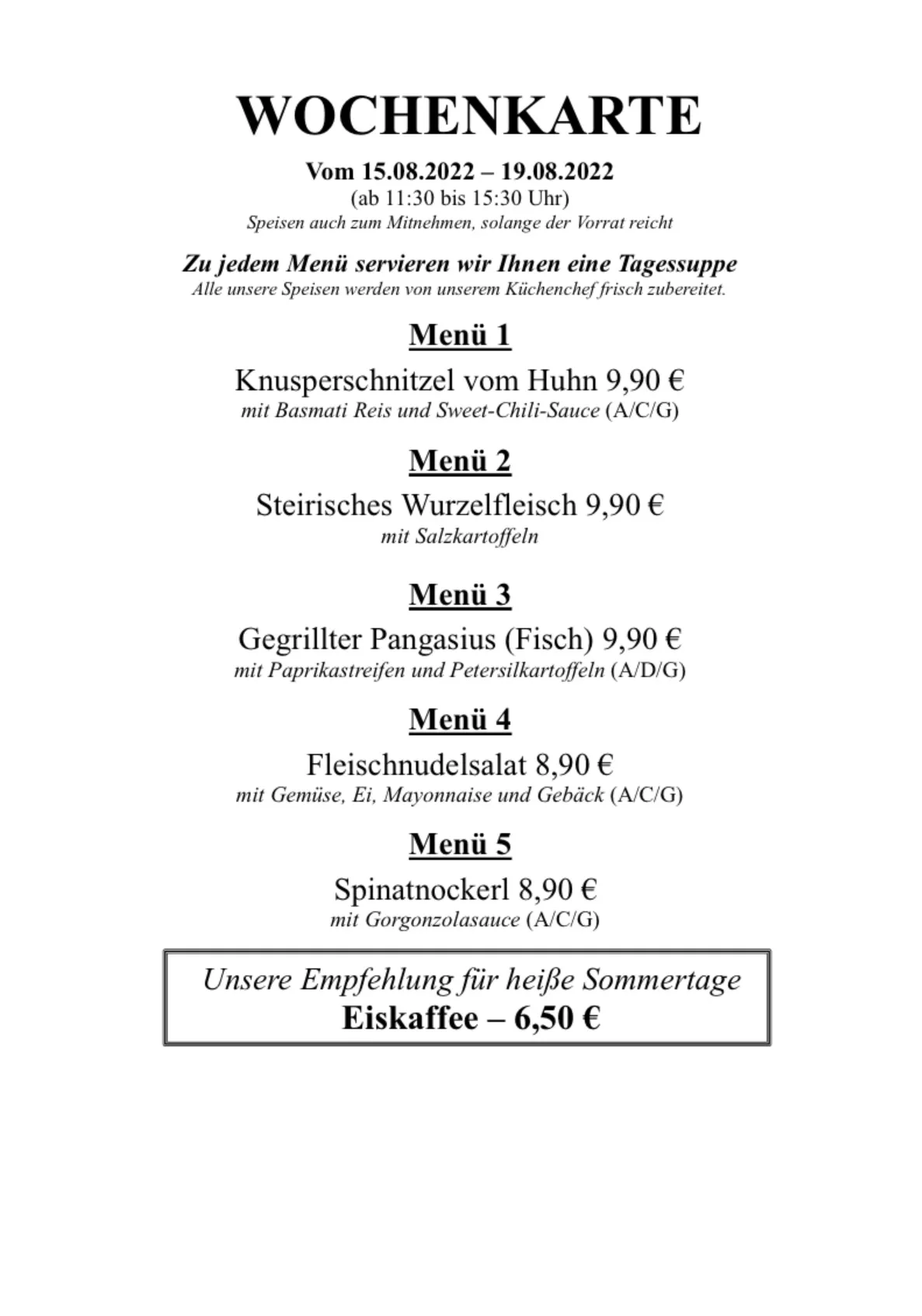 Restaurant Einstein — photo 42
