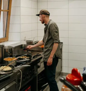 Oberwirt Perach — kitchen