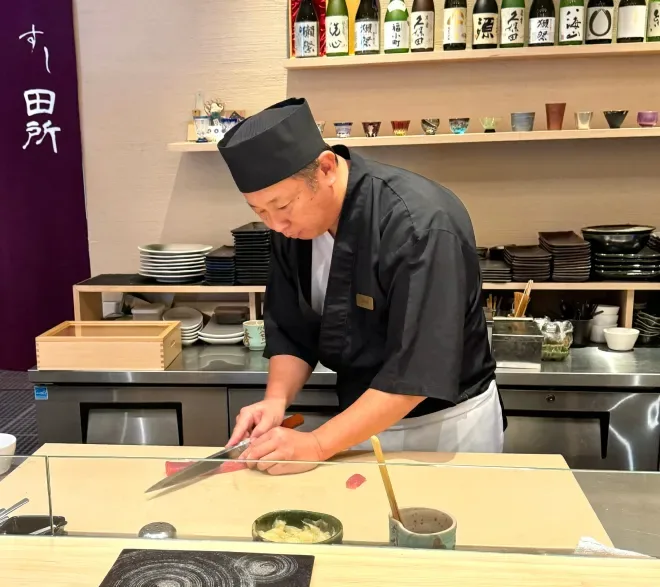 Sushi Tadokoro — kitchen