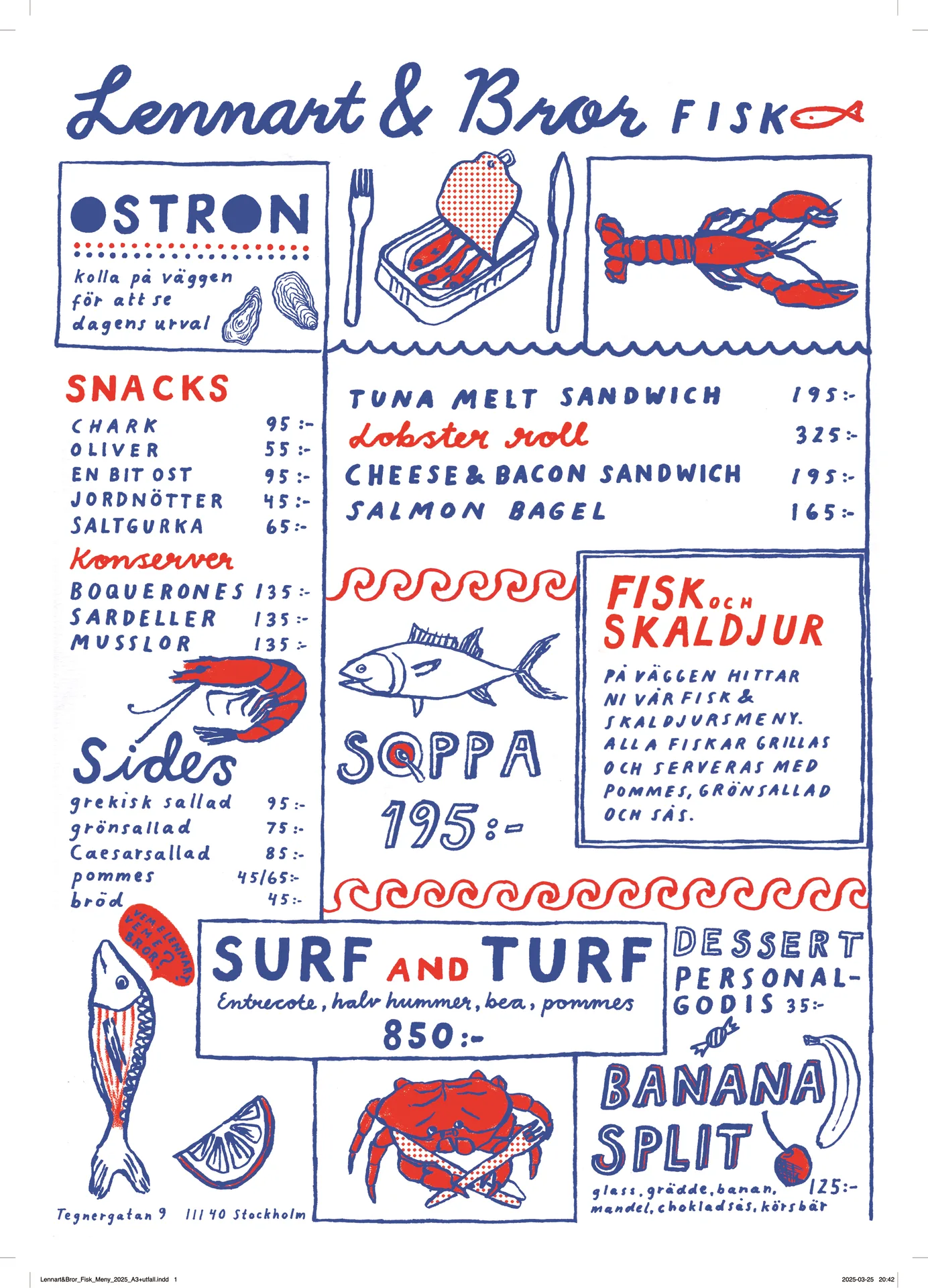 Lennart & Bror — food