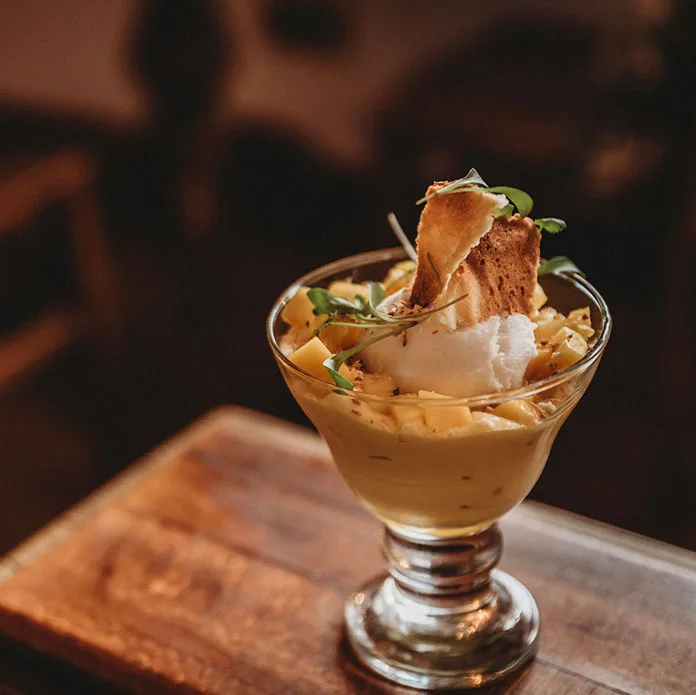 Hitchen's Barn — food