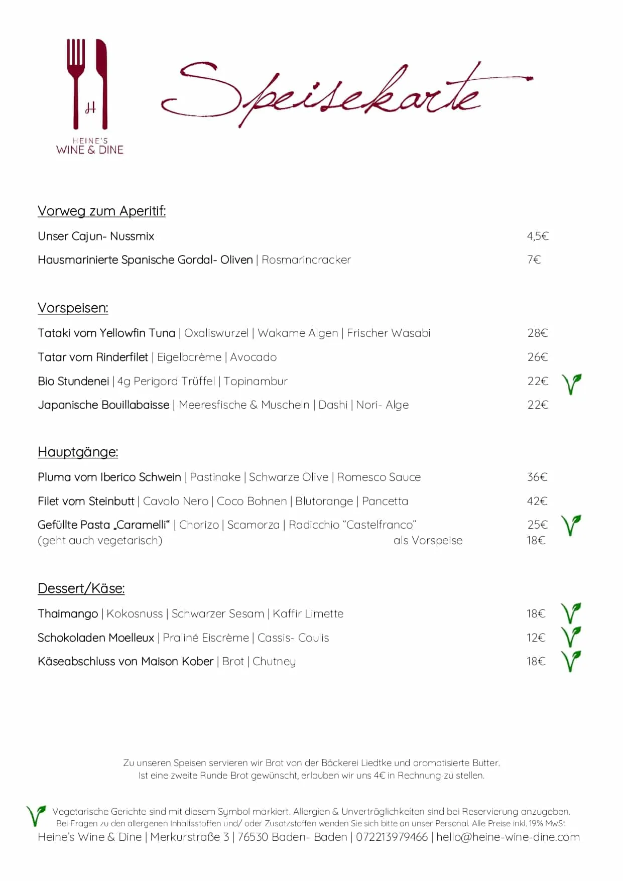 Heine’s Wine &amp; Dine — photo 7