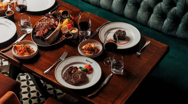 Bovino Steakhouse — food