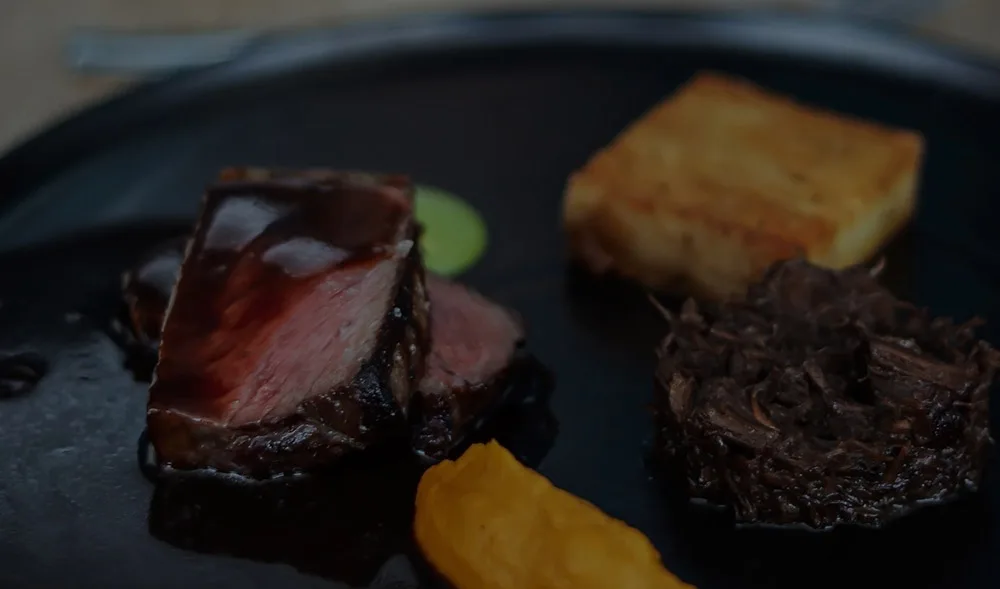 The Flintlock at Cheddleton — food