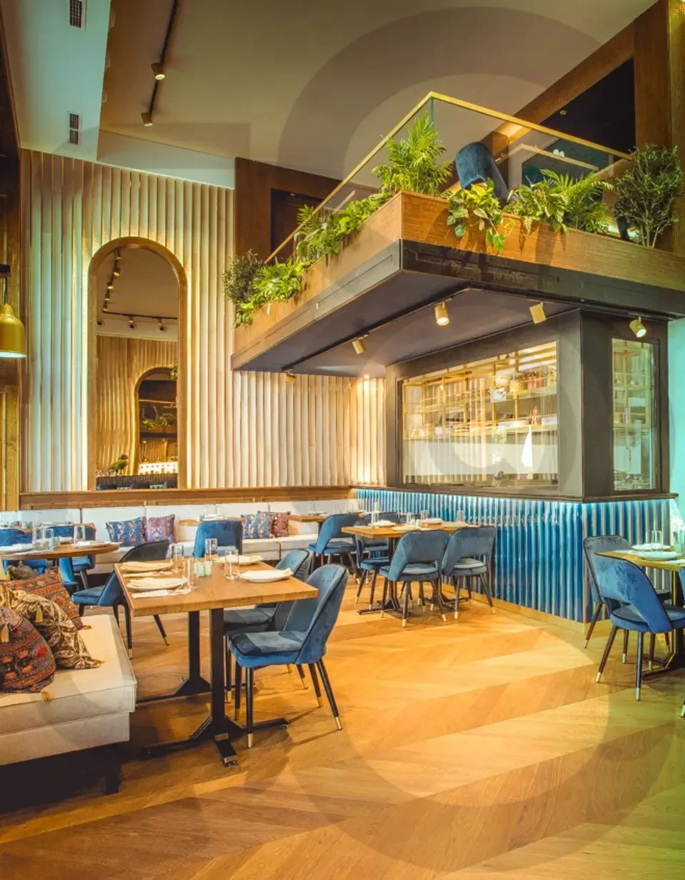 Türkiz Restaurant Budapest — atmosphere