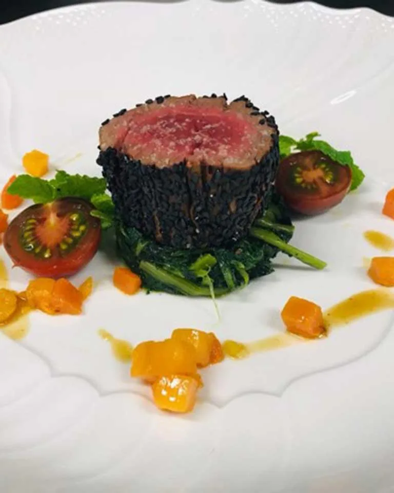 Castello della Castelluccia — food