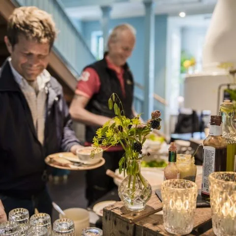 Långbro Värdshus — kitchen