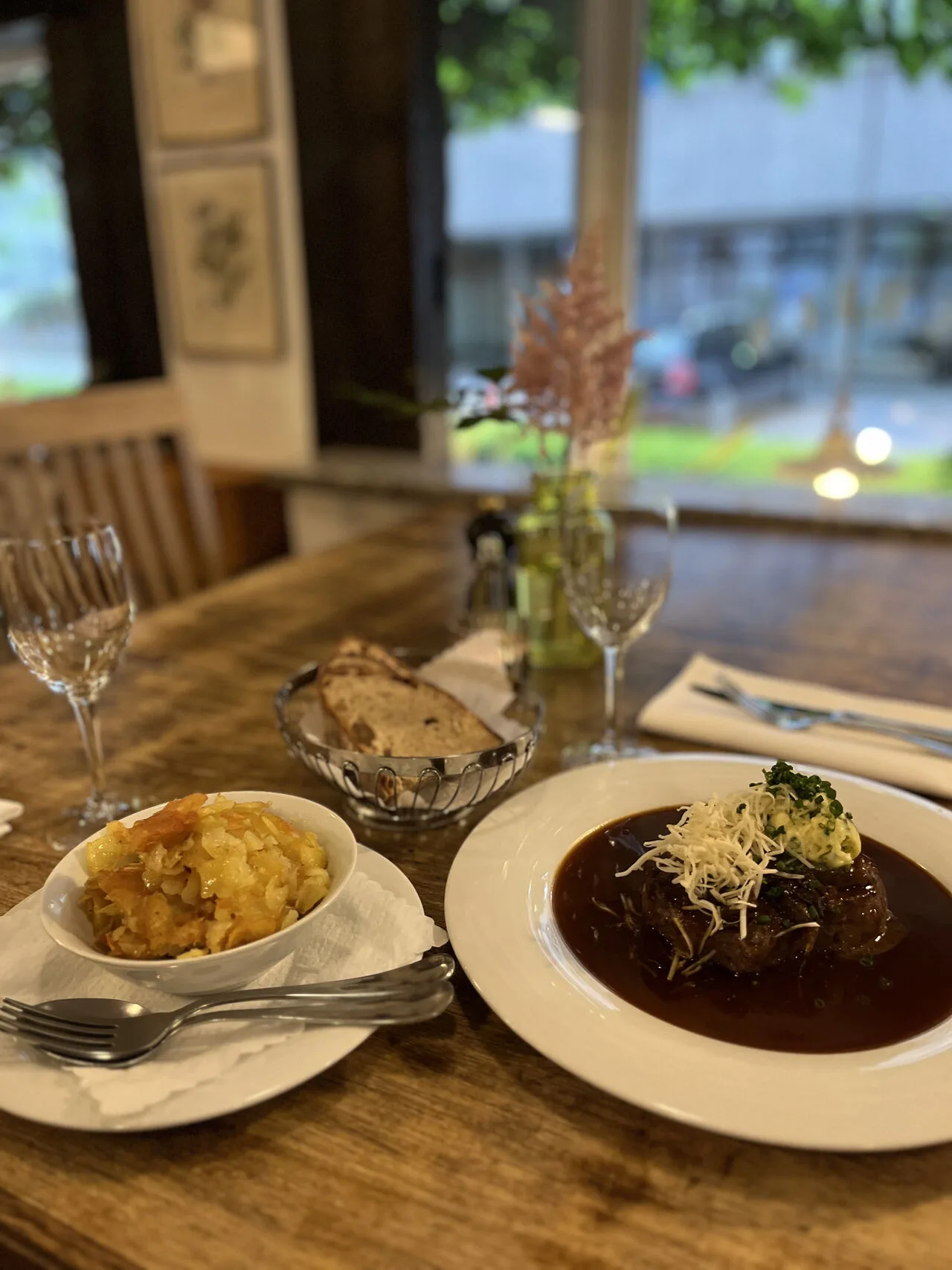Gasthaus Cervus — food