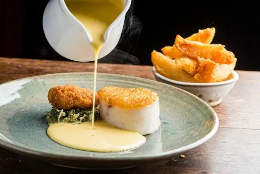 Dog and Gun Inn — food