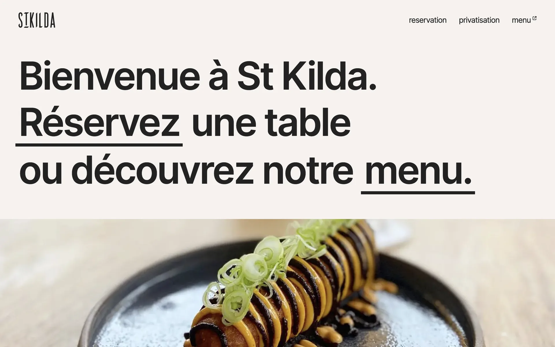 St Kilda — food