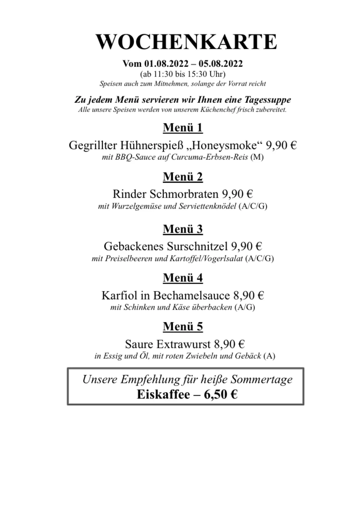 Restaurant Einstein — photo 48