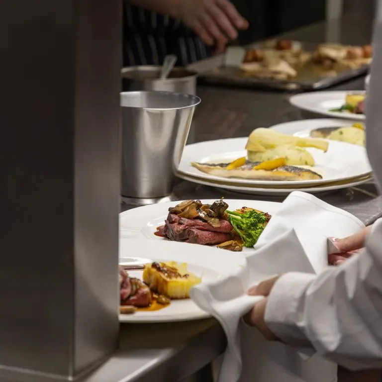 Hintlesham Hall Hotel — food