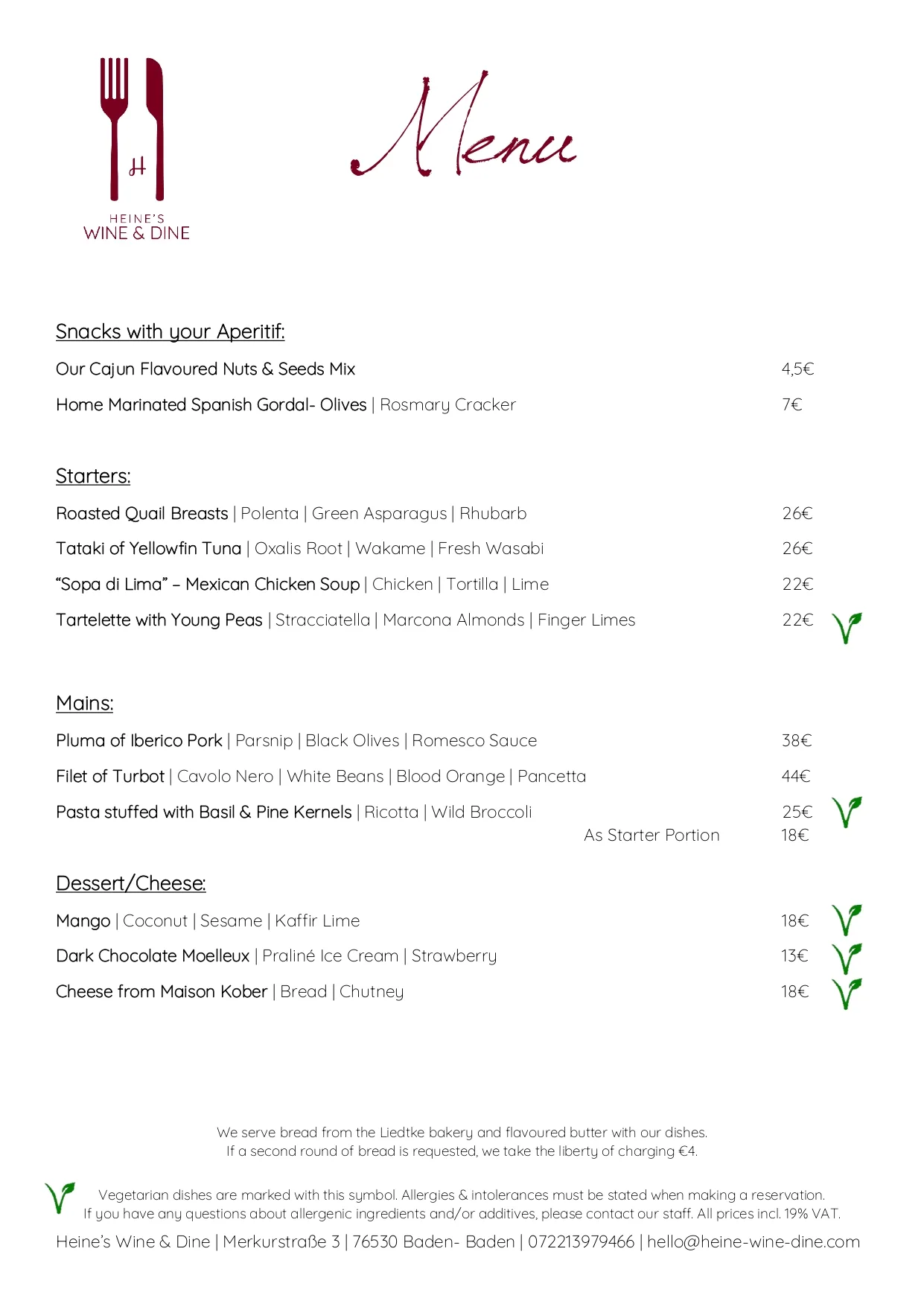 Heine’s Wine &amp; Dine — photo 12