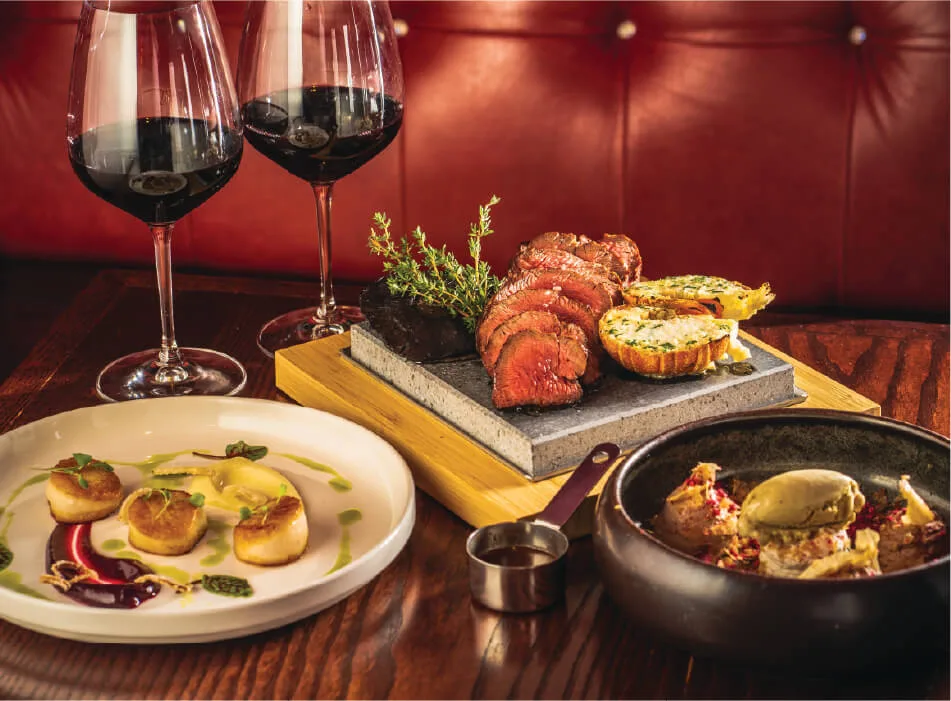 Heliot Steak House — food