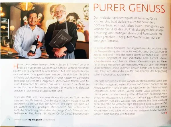 PUR Essen &amp; Trinken — kitchen
