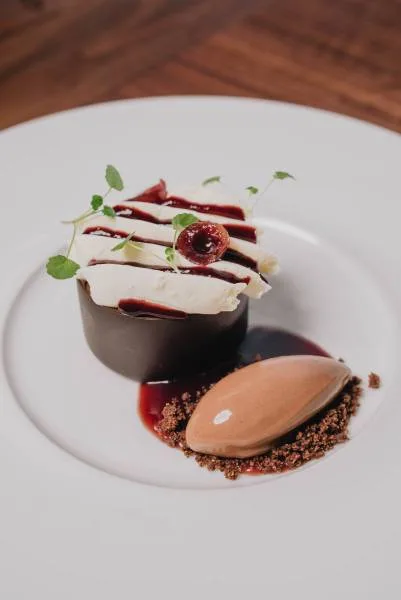 M Restaurant — food