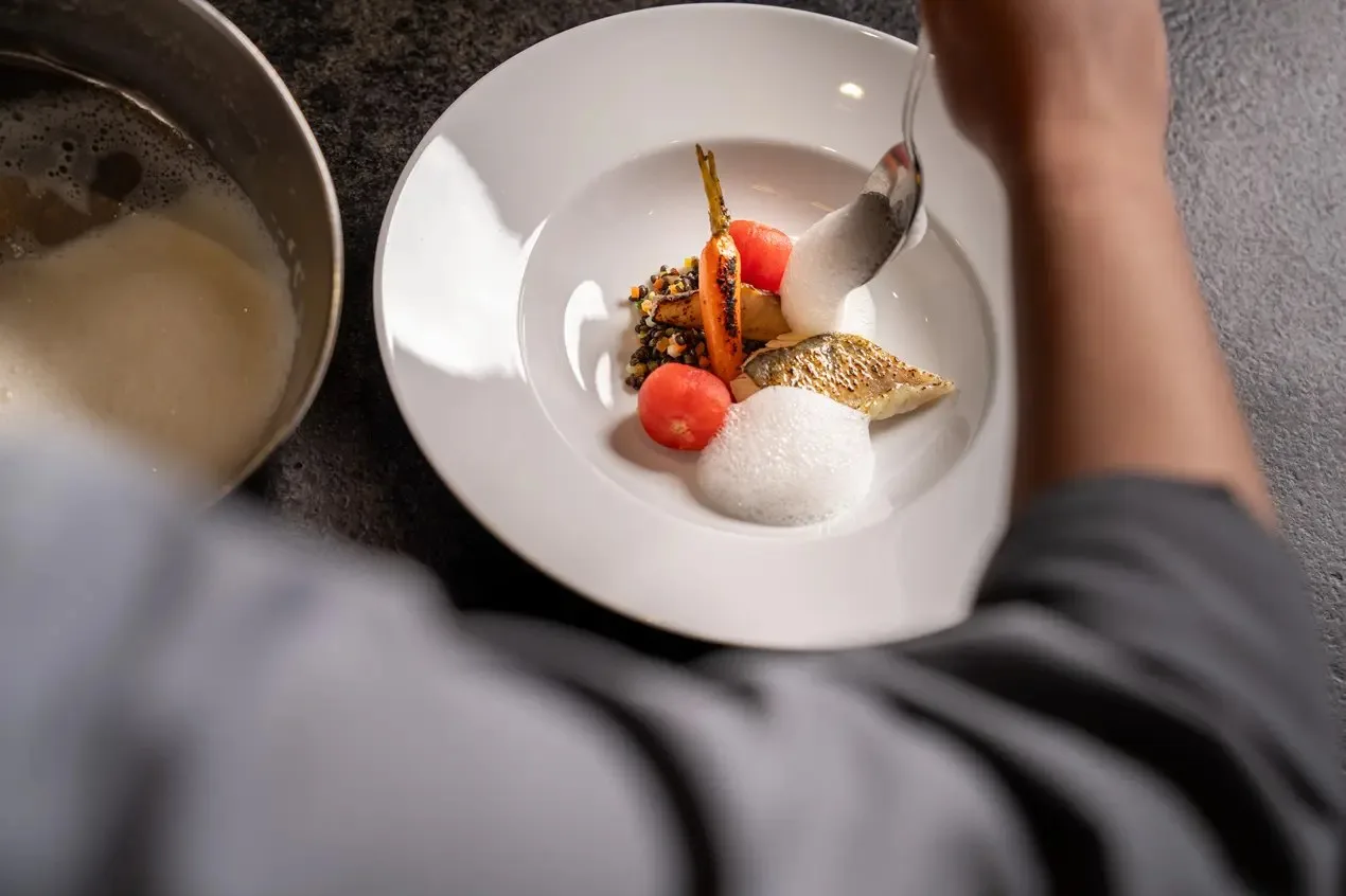 Waldhotel Arosa — food