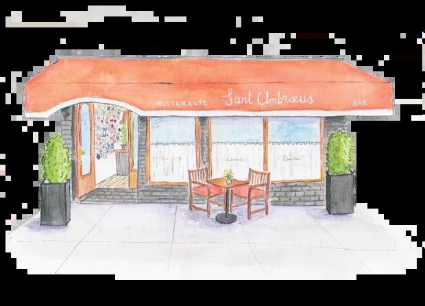 Sant Ambroeus — atmosphere