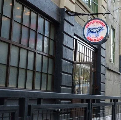 Hometown Bar B Que New York — atmosphere