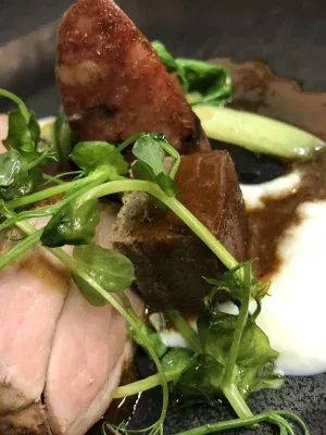 Le Coq en Pâte — food