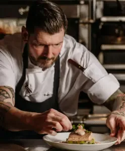 Blue Water Café — kitchen