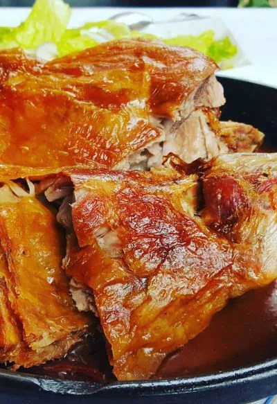 San Huberto — food