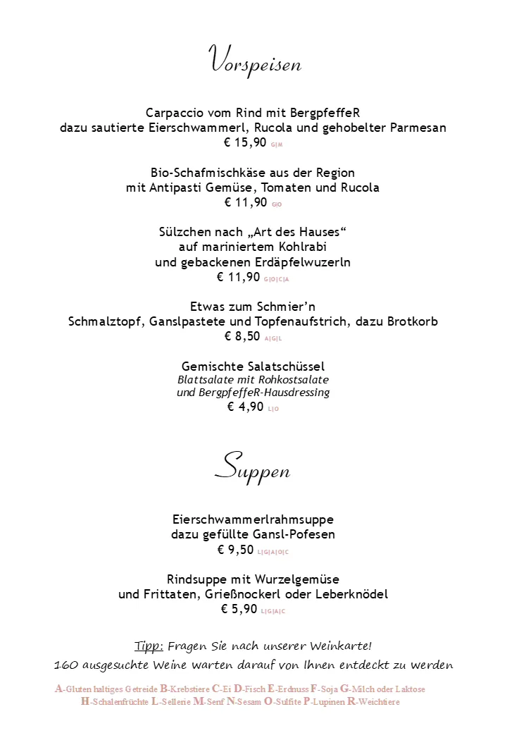 Bergpfeffer, Windischgarsten