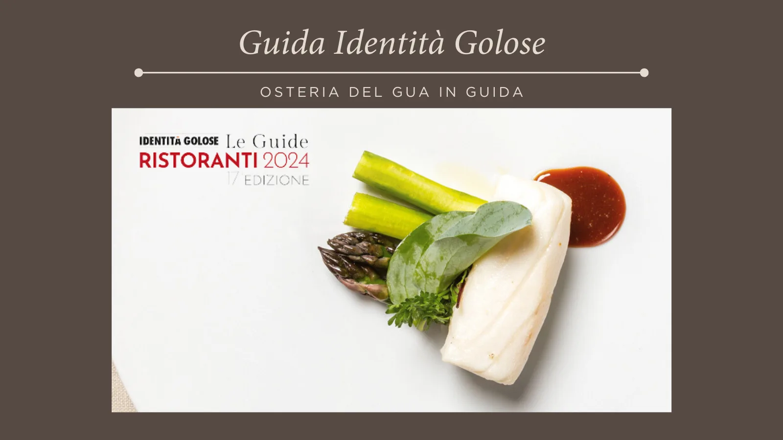 Osteria del Guà — food