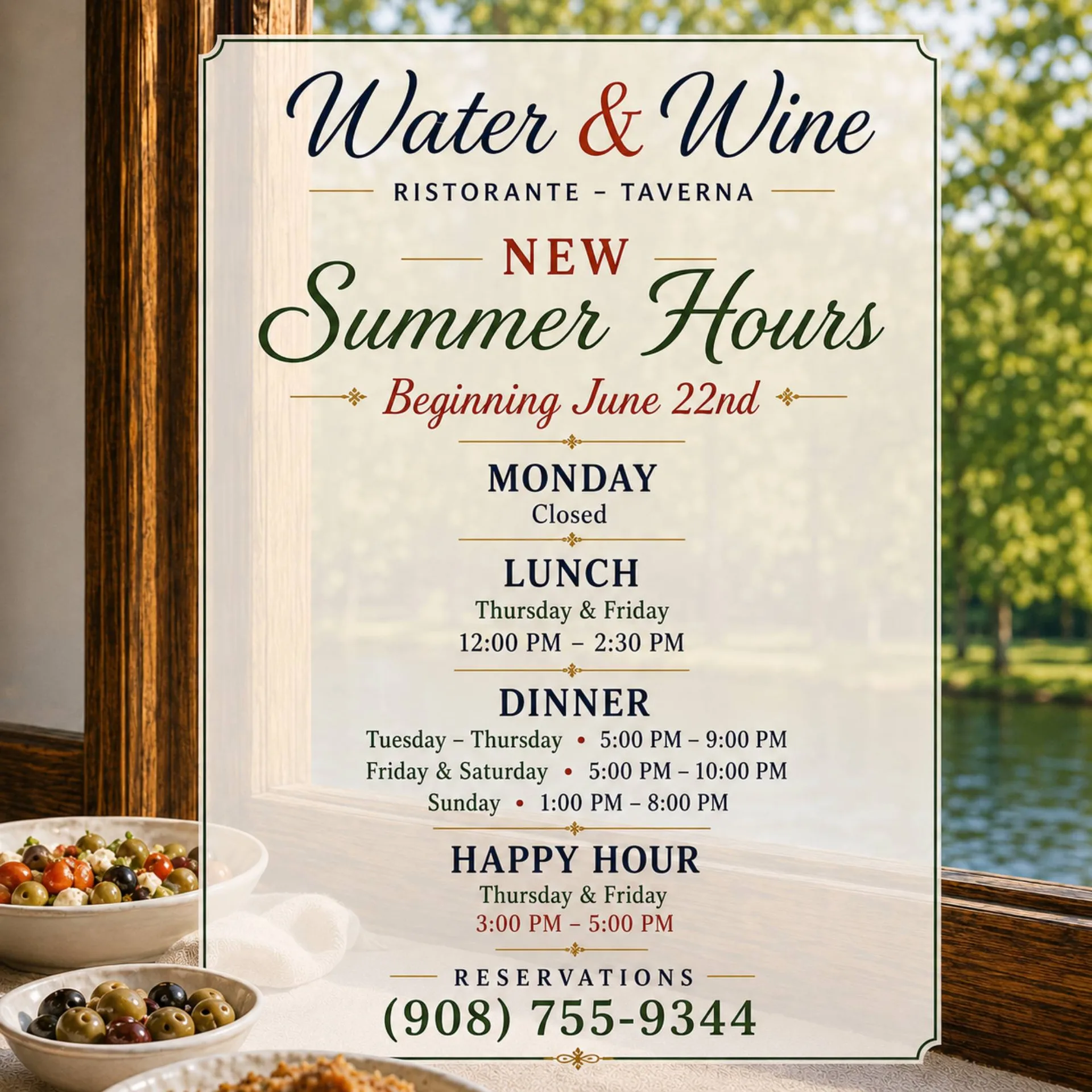 Water & Wine Ristorante-Taverna — photo 85