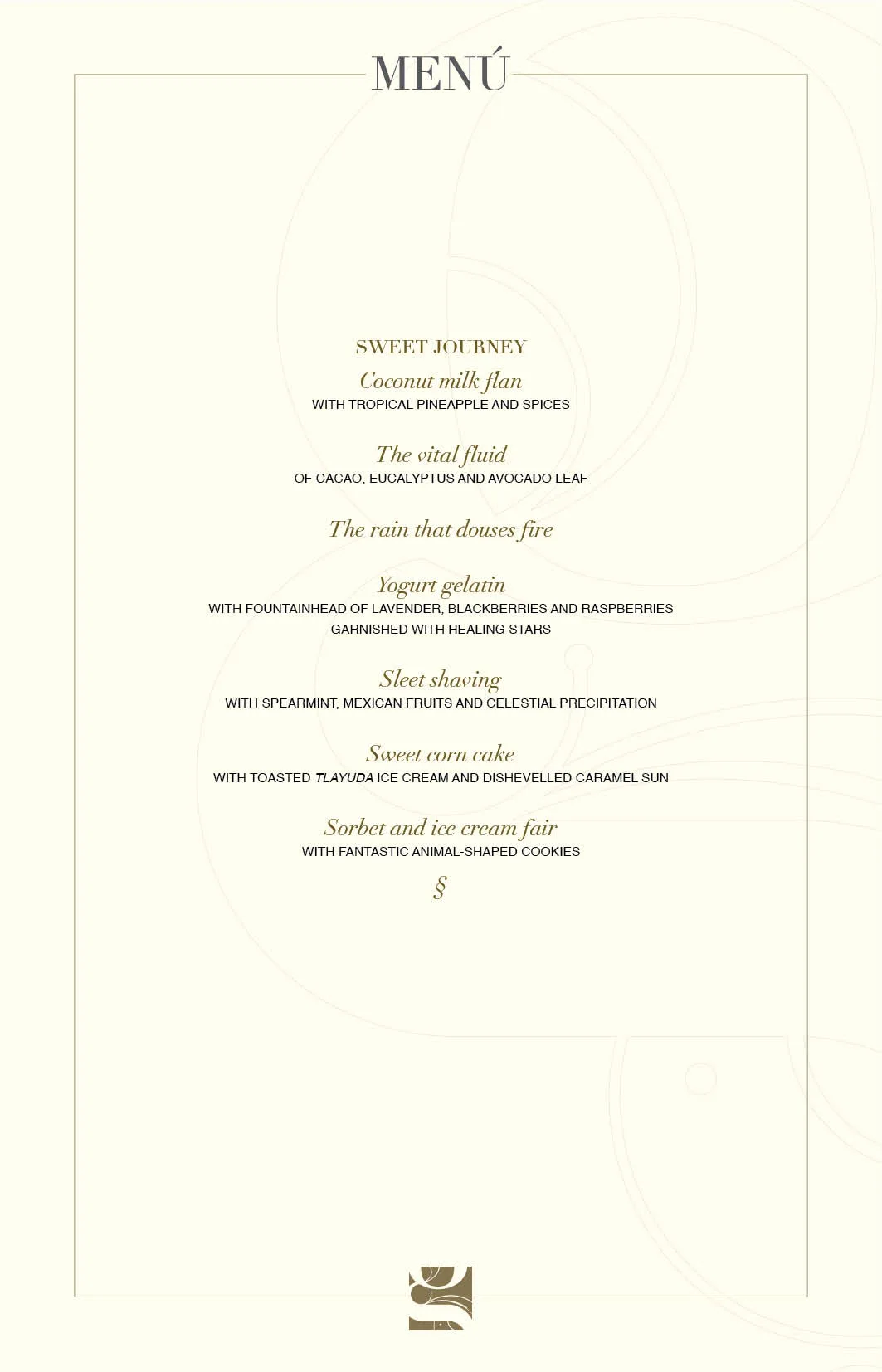 Filigrana — food
