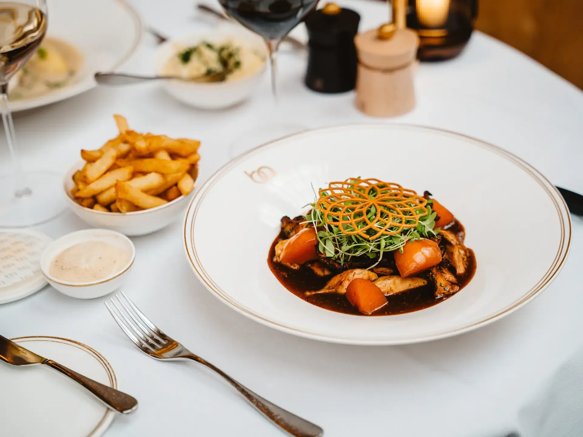 Belga Queen — food