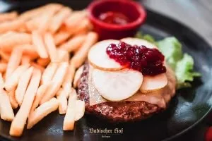 Badischer Hof Ettlingen — food