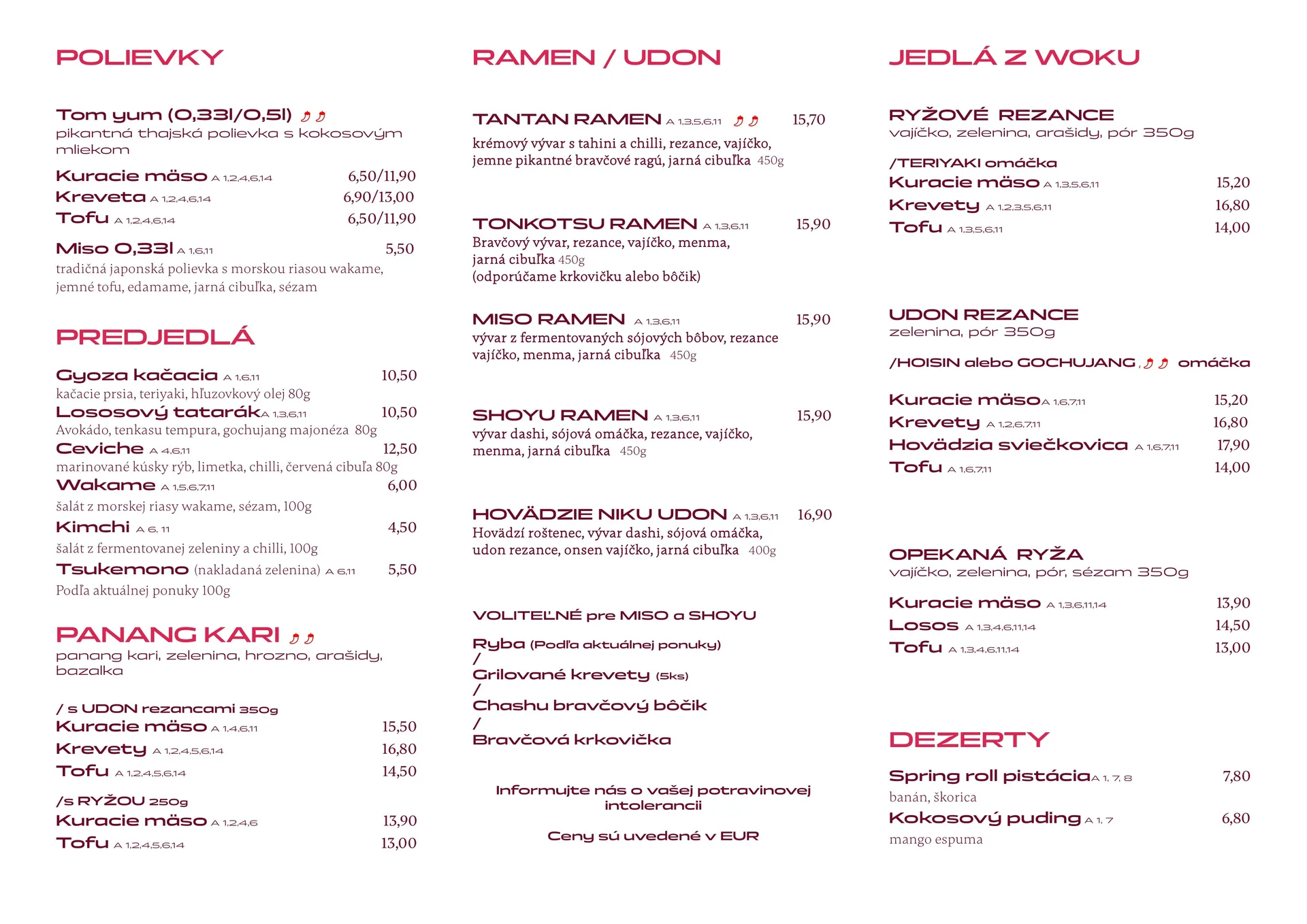 Rybka Sushibar — food