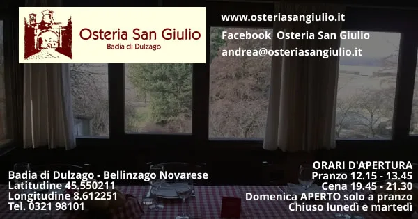 Osteria San Giulio, Novara