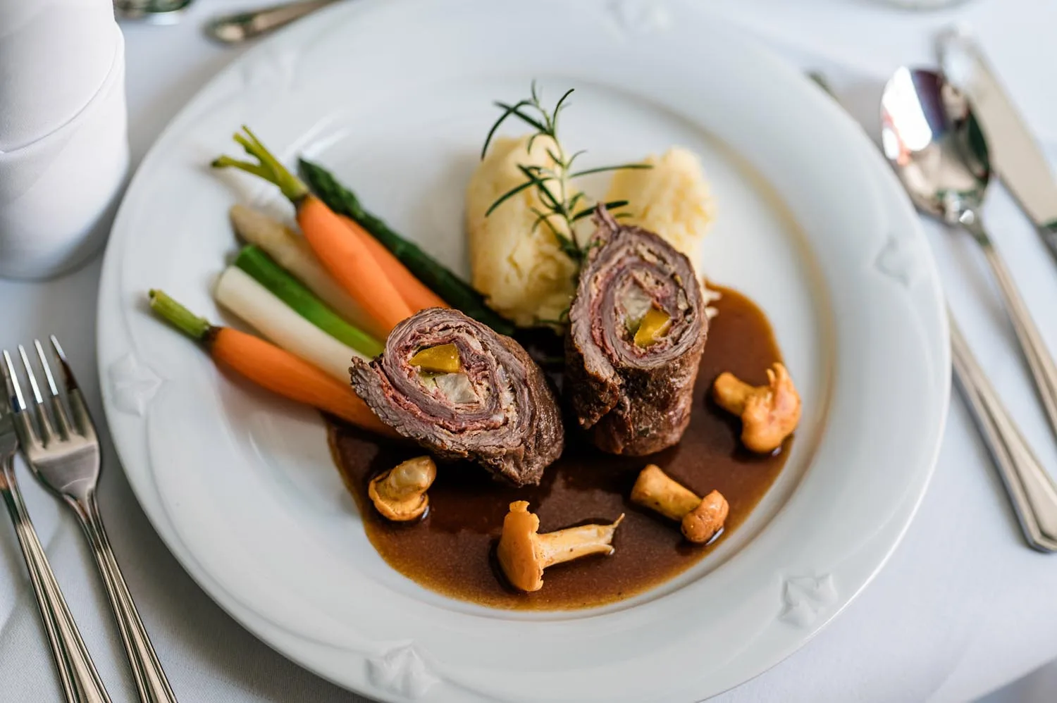 Schlosswirt Kornberg — food