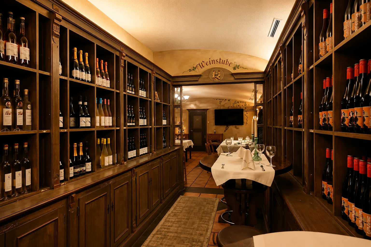 Markgräflich Badische Weinstube — atmosphere