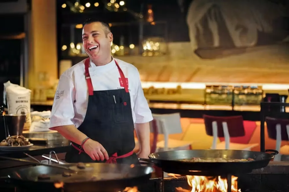 Jaleo by José Andrés at Disney Springs — kitchen