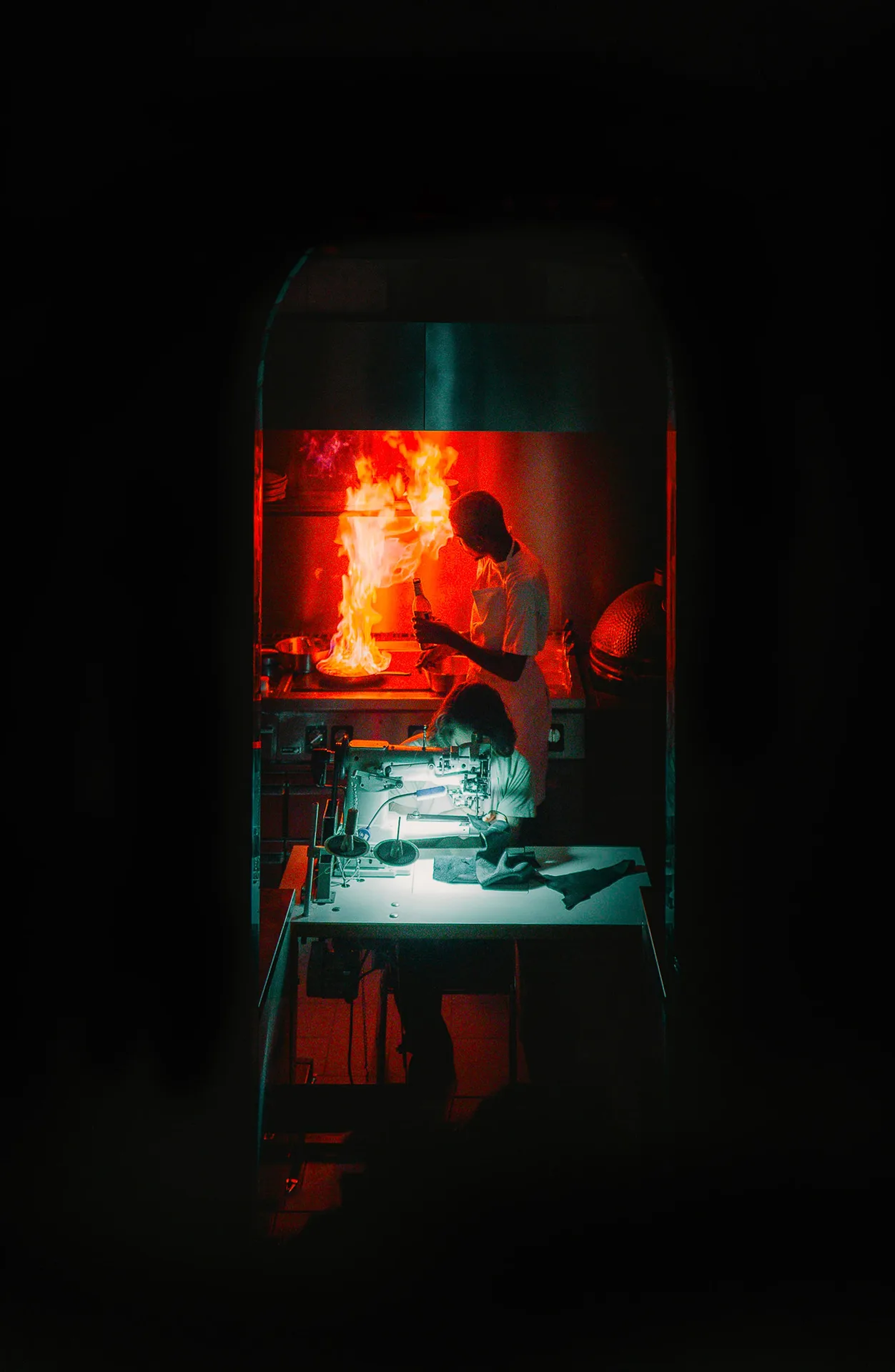 Halo Paris — kitchen
