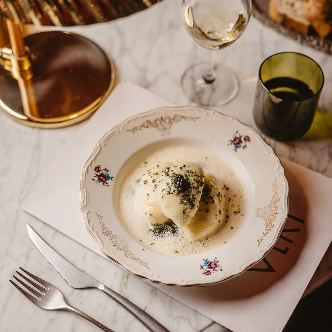 Le Coucou Vert — food