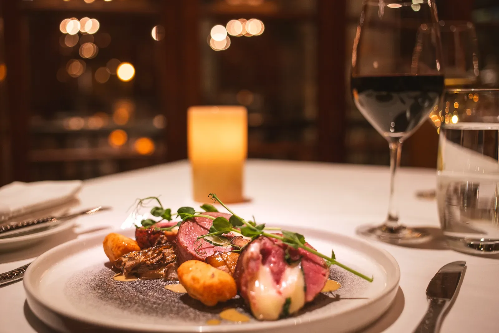 Restaurant La Quintessence — food