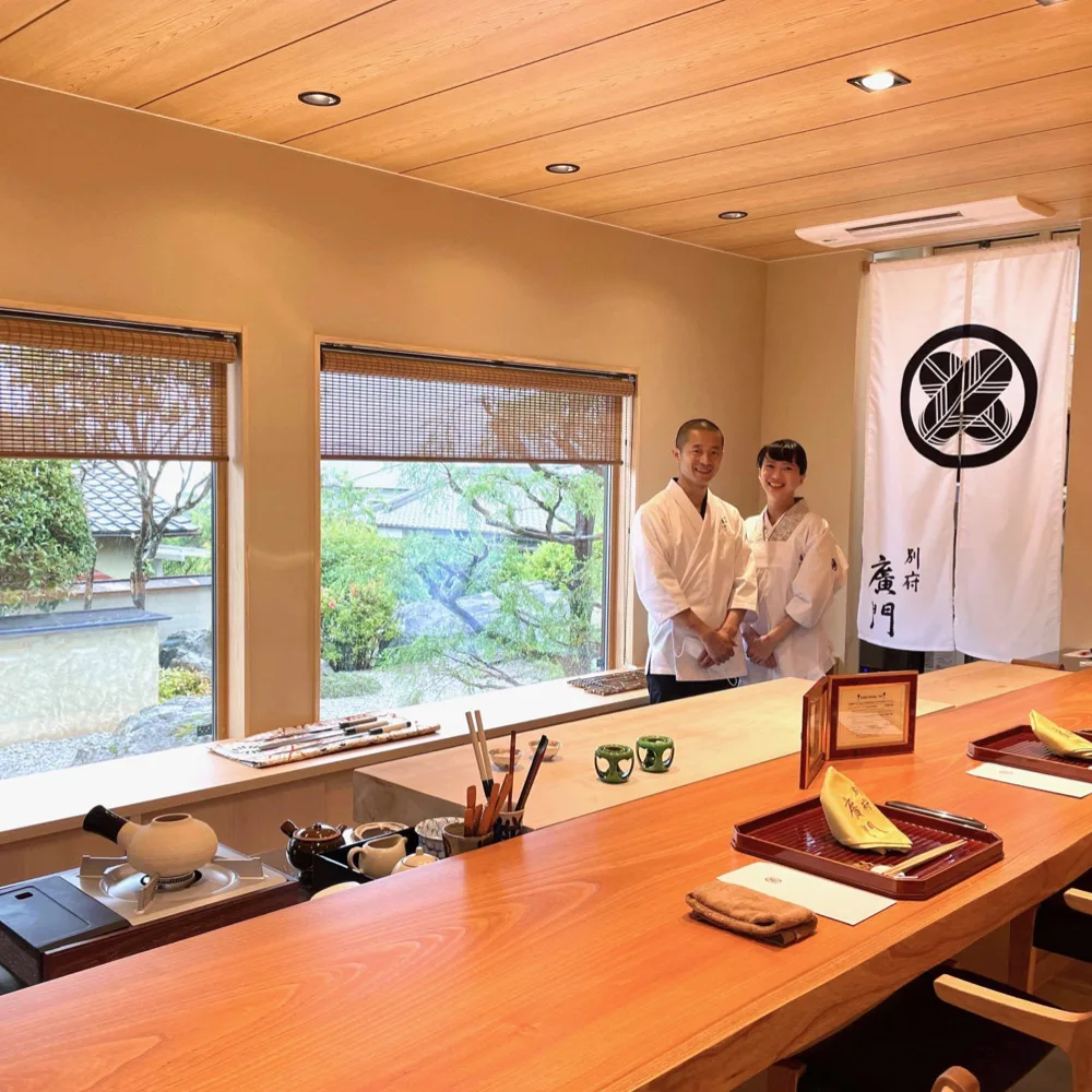 Japanese cuisine Beppu Hirokado — photo 35