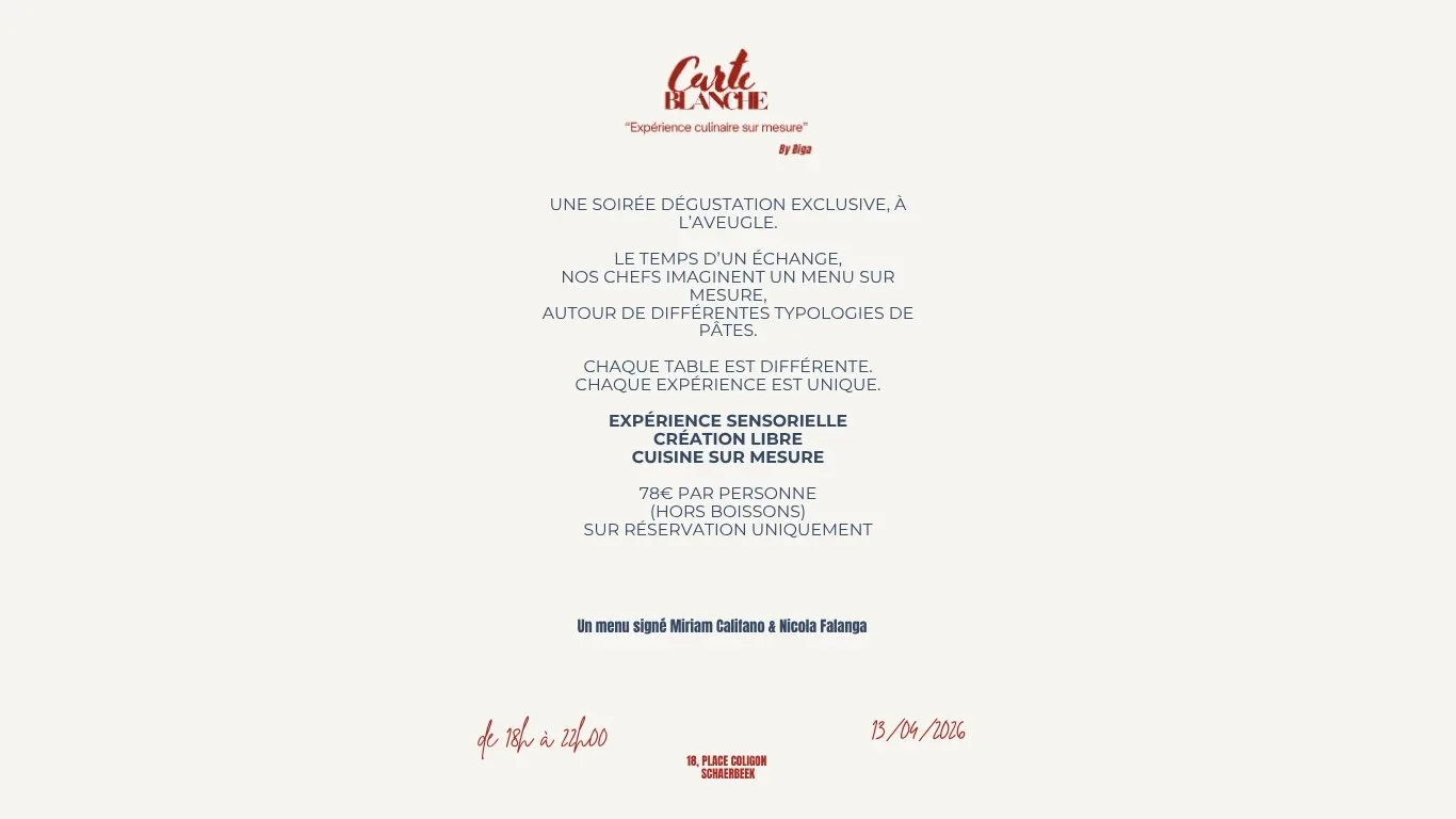 Biga — kitchen