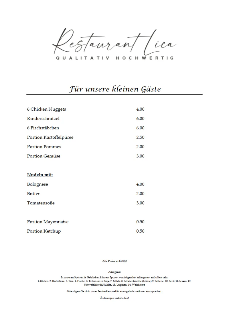 Restaurant LiCa — atmosphere