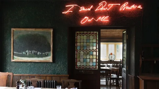 The Gunton Arms — atmosphere