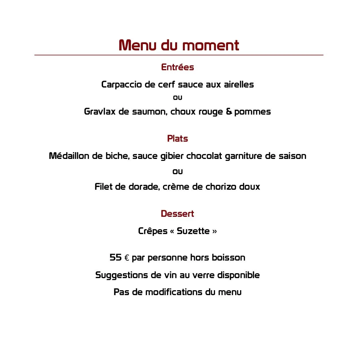 Le 1460 — food