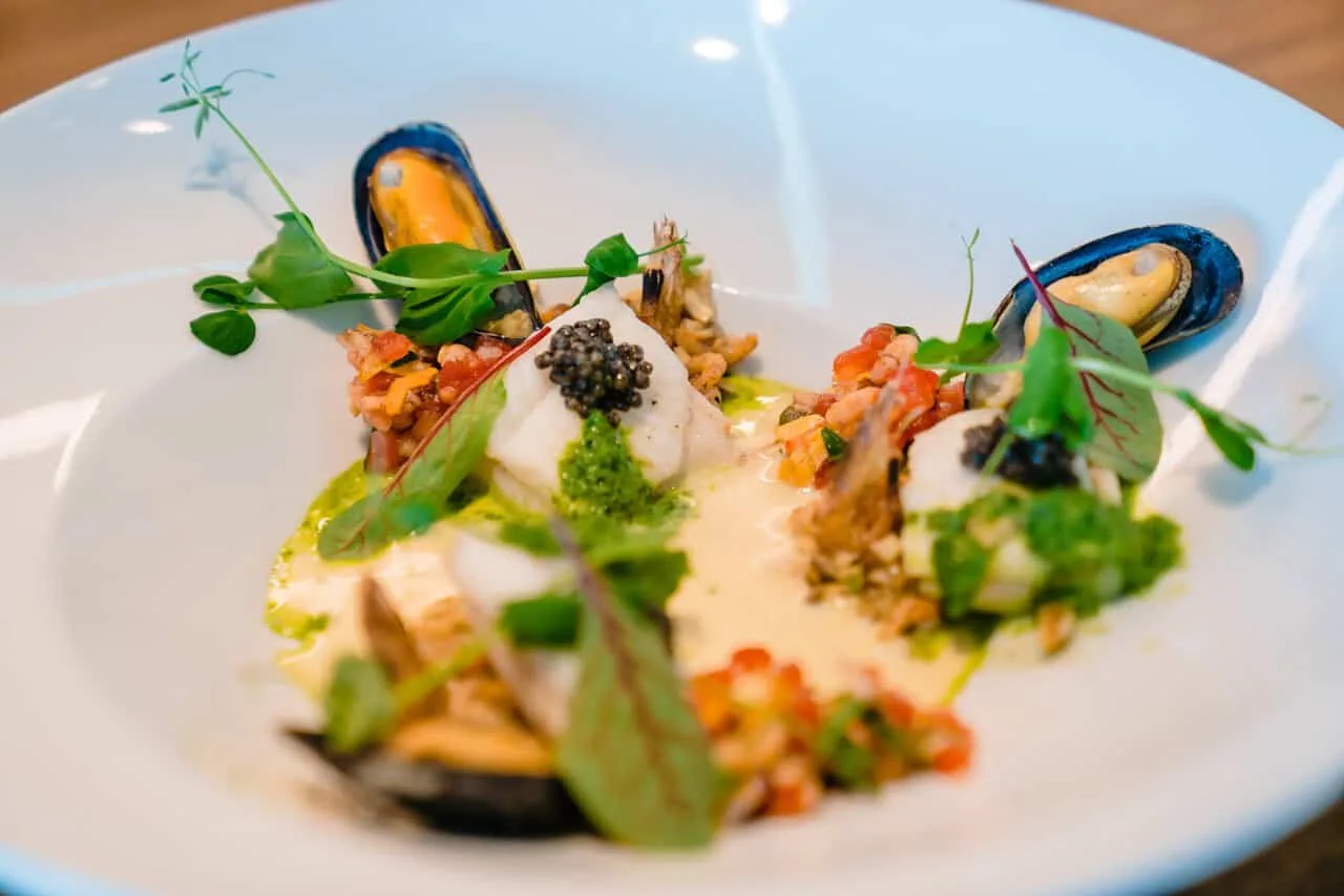 Lusitania — food