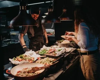 SenSa Restaurant — kitchen