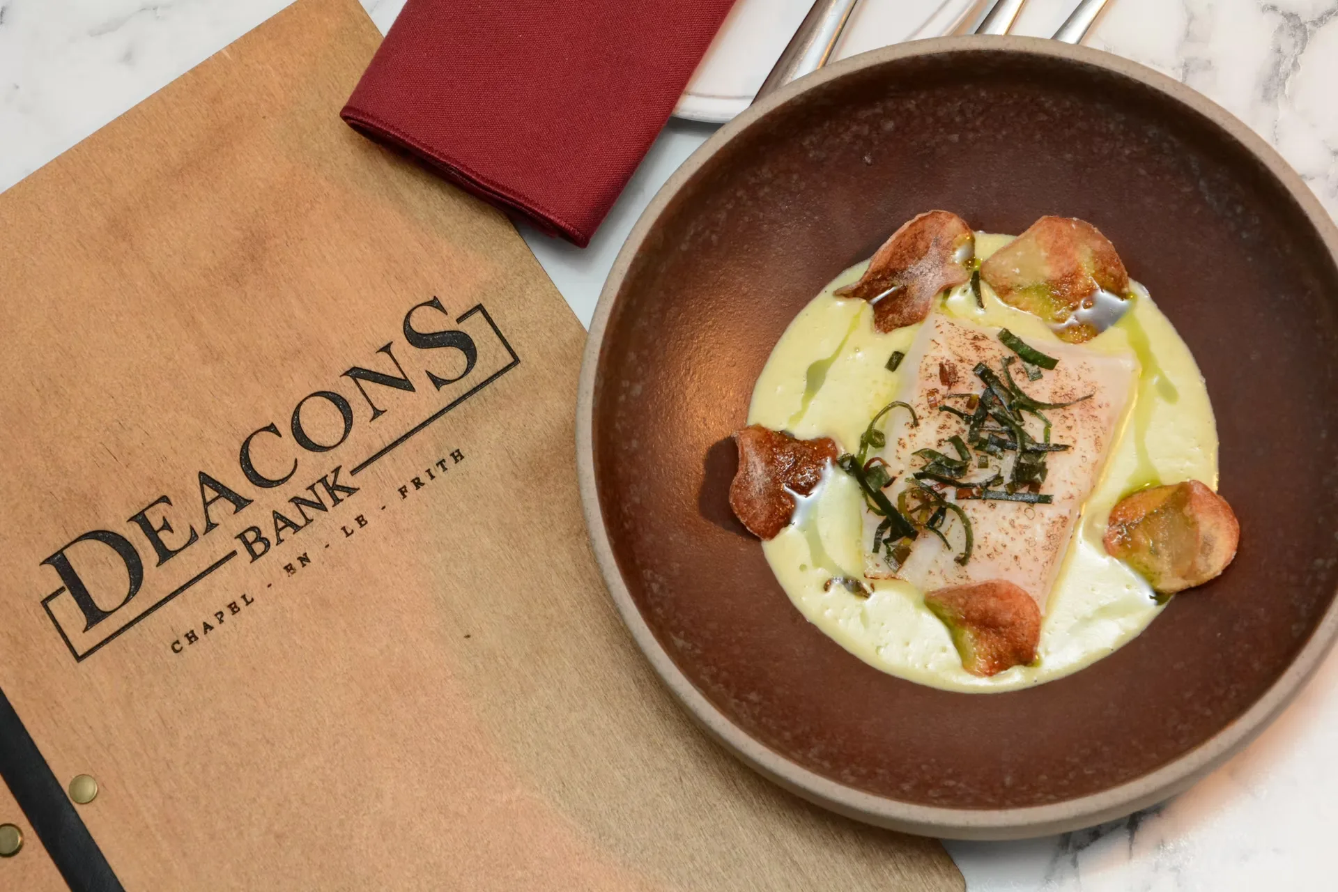 Deacon's Bank — food